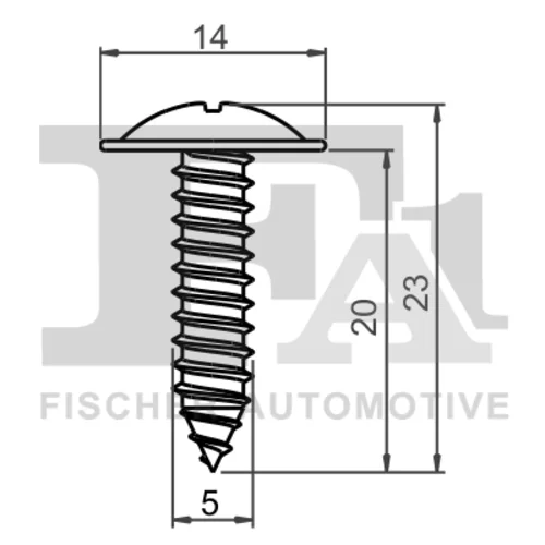 Skrutka 89-70003.5 /FA1/ - obr. 1