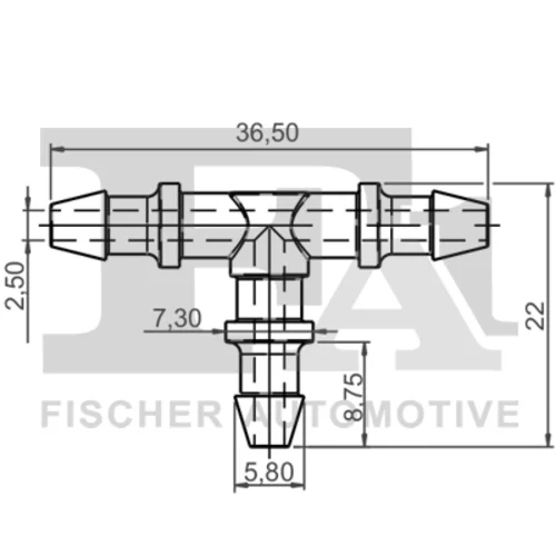 Adaptér, hadicová spojka 33-60012.10 /FA1/ - obr. 1