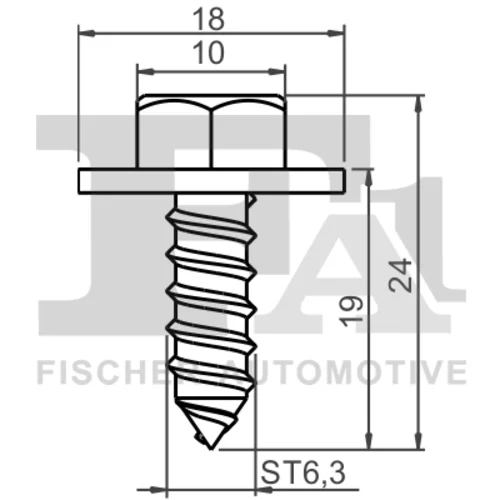 Skrutka 11-70003.10 /FA1/ - obr. 1