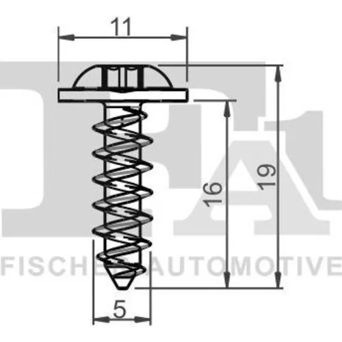 Skrutka FA1 10-70011.5