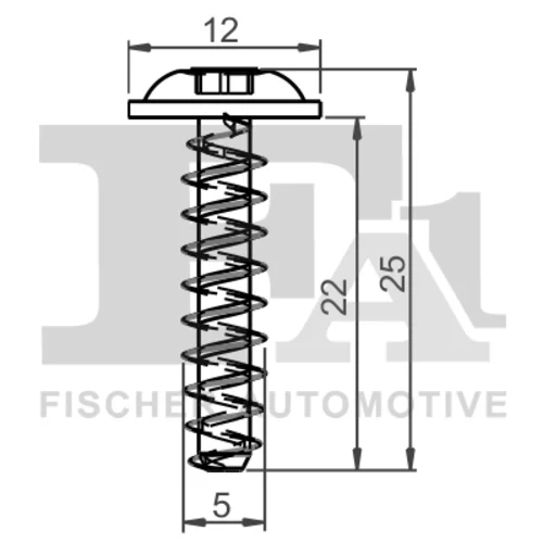 Skrutka 11-70016.5 /FA1/ - obr. 1