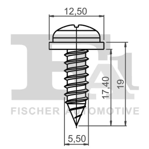 Skrutka 12-70011.5 /FA1/ - obr. 1