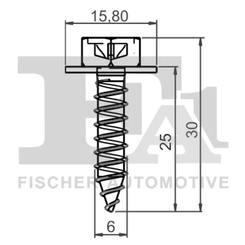 Skrutka 77-70001.10 /FA1/ - obr. 1
