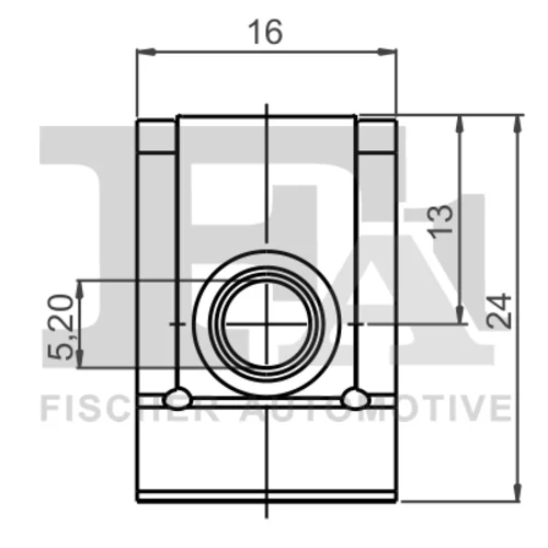 Plechova matica 99-30036.25 /FA1/ - obr. 1