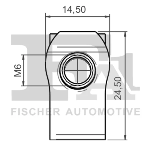 Plechova matica 25-40002.5 /FA1/ - obr. 1