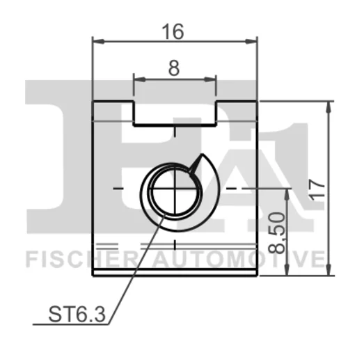 Plechova matica 99-10119.25 /FA1/ - obr. 1