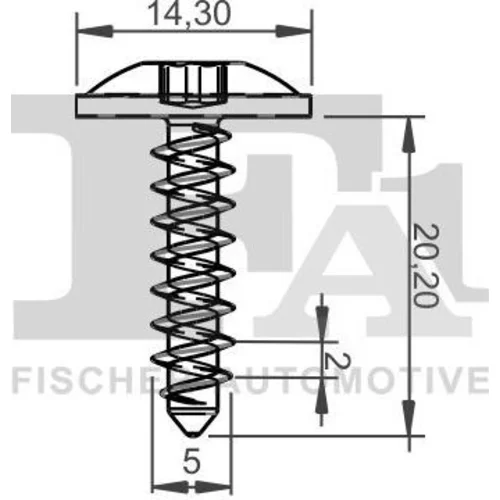 Skrutka FA1 12-70015.10