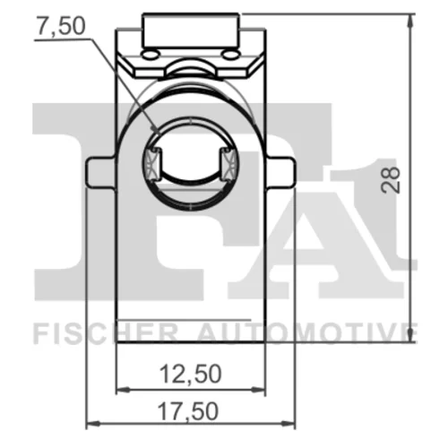 Plechova matica 11-40133.25 /FA1/ - obr. 1