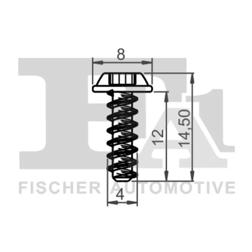 Skrutka 11-70014.5 /FA1/ - obr. 1