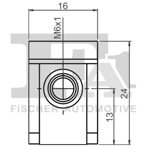Plechova matica 99-30038.5 /FA1/ - obr. 1