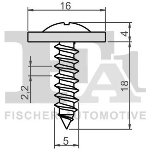 Skrutka 10-70015.5 /FA1/ - obr. 1