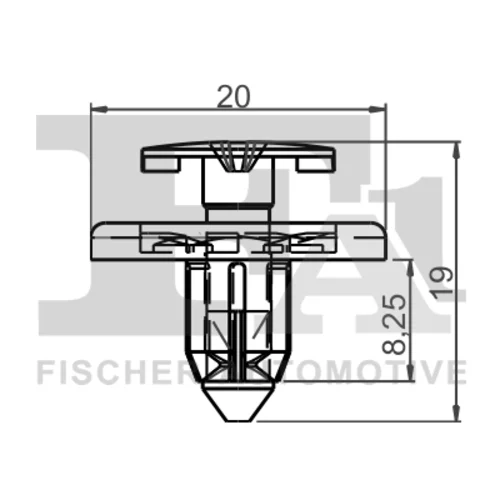 Rozperný nit 77-30012.5 /FA1/ - obr. 1