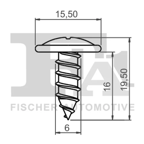 Skrutka 77-70005.10 /FA1/ - obr. 1
