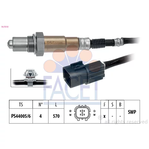 Lambda sonda FACET 10.7510