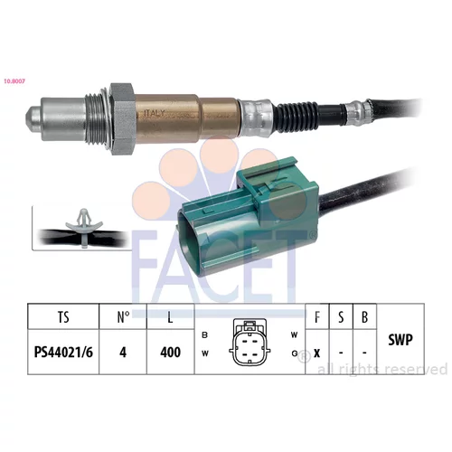 Lambda sonda FACET 10.8007