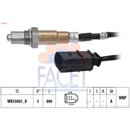 Lambda sonda FACET 10.8543