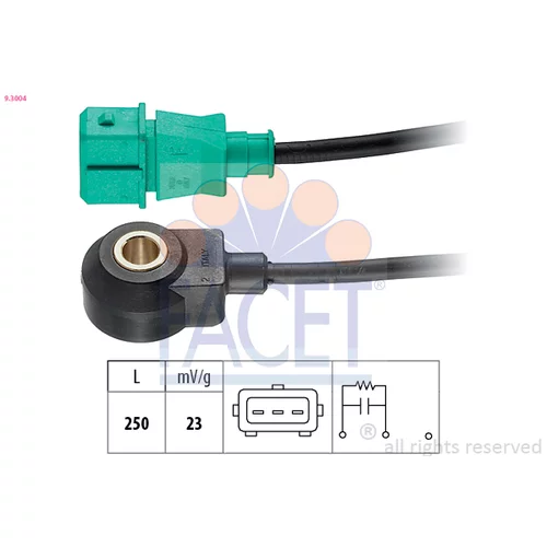 Senzor klepania FACET 9.3004