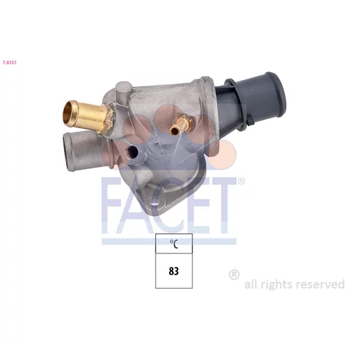 Termostat chladenia FACET 7.8151