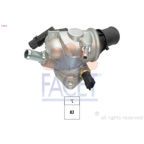 Termostat chladenia FACET 7.8812