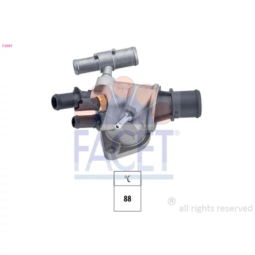 Termostat chladenia FACET 7.8567