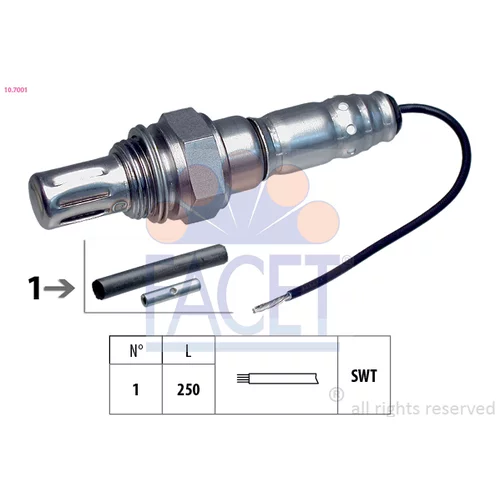 Lambda sonda FACET 10.7001