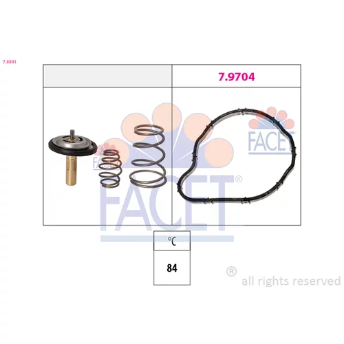 Termostat chladenia FACET 7.8841