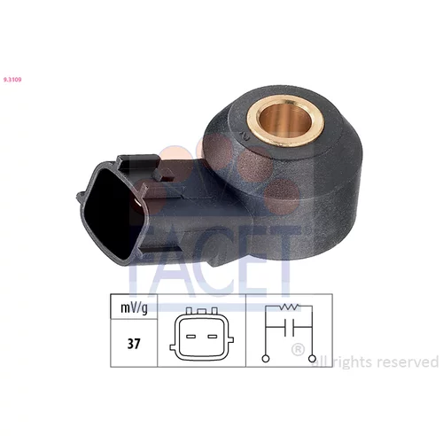 Senzor klepania FACET 9.3109