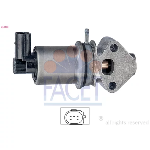 EGR ventil FACET 23.0108