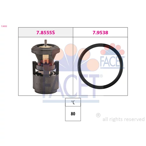 Termostat chladenia FACET 7.8555