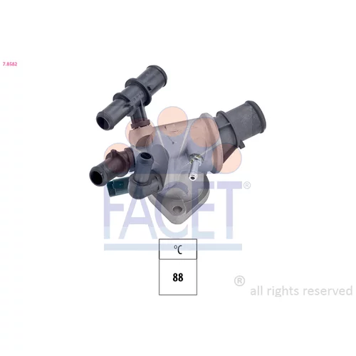 Termostat chladenia FACET 7.8582