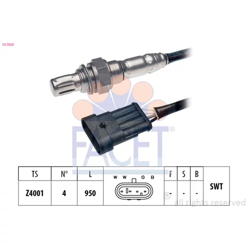 Lambda sonda FACET 10.7020