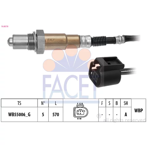 Lambda sonda FACET 10.8578