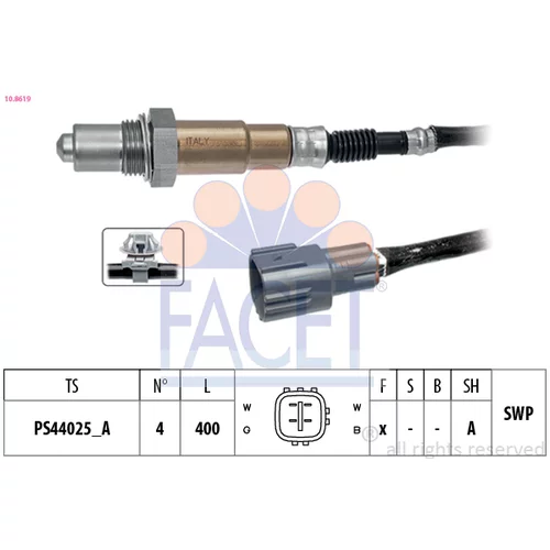 Lambda sonda FACET 10.8619