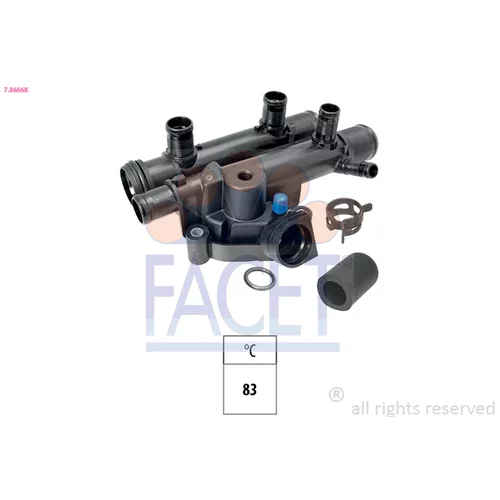 Termostat chladenia FACET 7.8666K