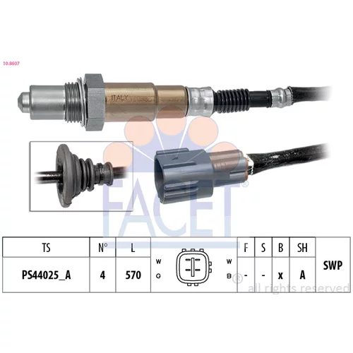Lambda sonda FACET 10.8607
