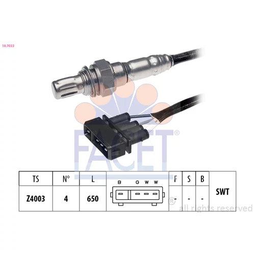 Lambda sonda FACET 10.7033