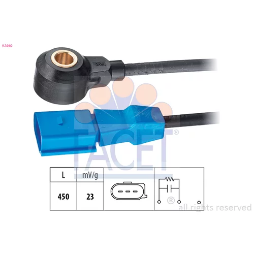 Senzor klepania 9.3040 /FACET/