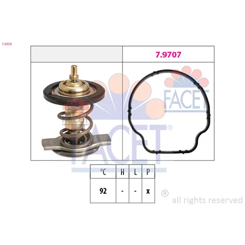 Termostat chladenia FACET 7.8929