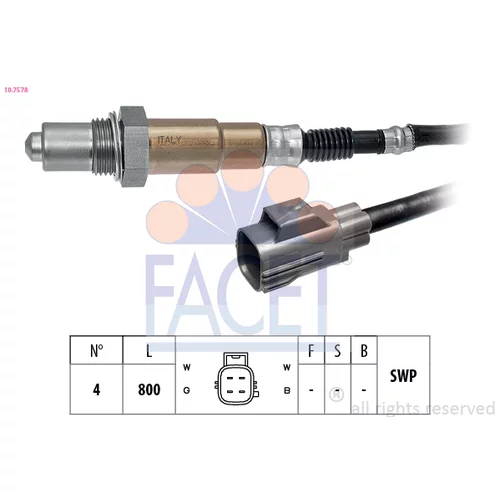 Lambda sonda FACET 10.7578