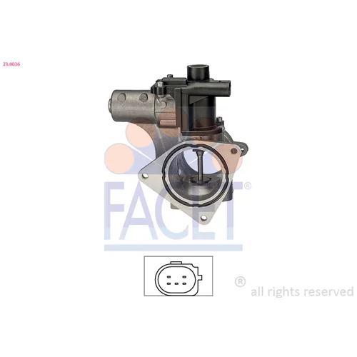 EGR ventil FACET 23.0036
