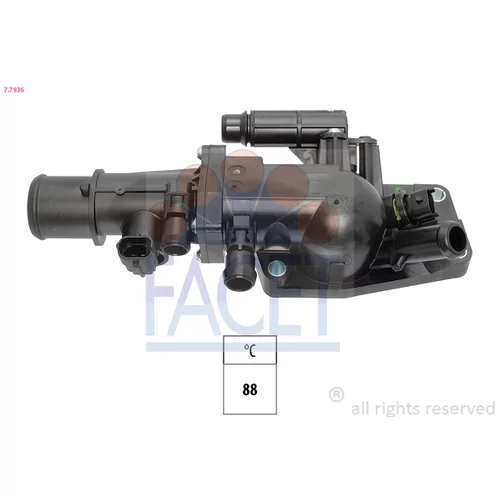 Termostat chladenia 7.7936 /FACET/