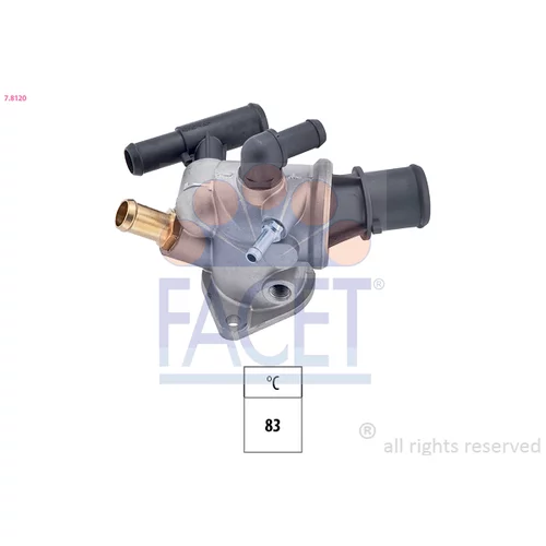 Termostat chladenia FACET 7.8120