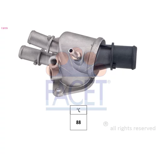Termostat chladenia FACET 7.8170