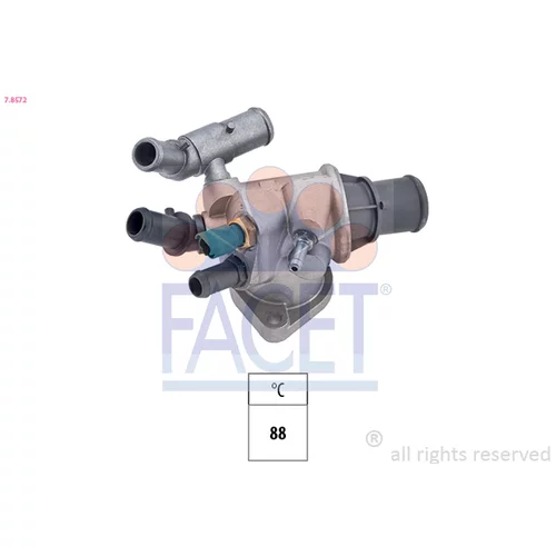 Termostat chladenia FACET 7.8572
