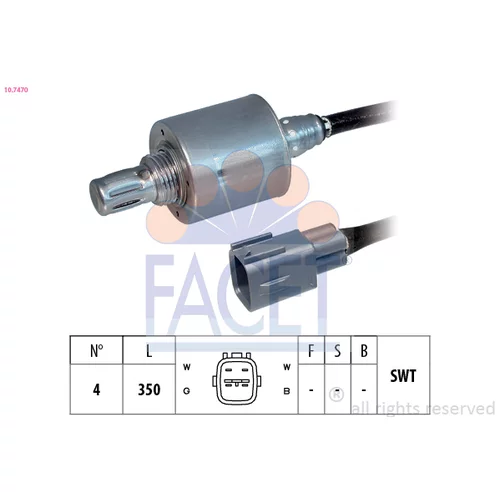 Lambda sonda FACET 10.7470