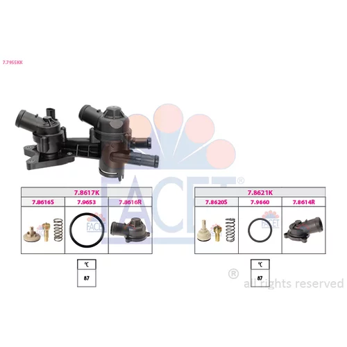 Termostat chladenia FACET 7.7955KK