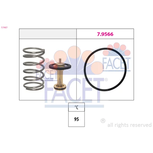 Termostat chladenia FACET 7.7957