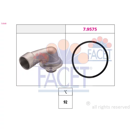 Termostat chladenia FACET 7.8349