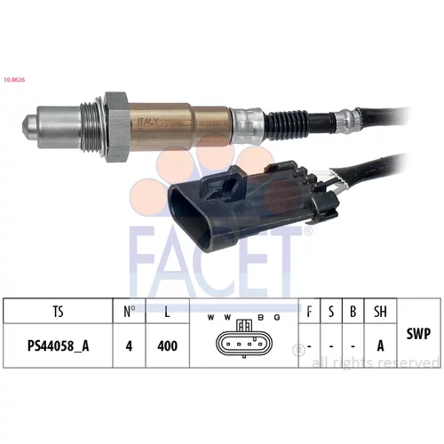Lambda sonda FACET 10.8626