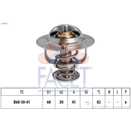 Termostat chladenia 7.8844S /FACET/
